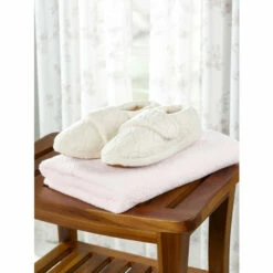 Vermont Country Store Women's Perfect Comfort Adjustable Wrap Slippers Ivory 19 Vermont Country Store Women's Perfect Comfort Adjustable Wrap Slippers Ivory -Cheap Nasty Store unnamed file 10