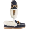 Vermont Country Store Women's Sheepskin Moccasins Navy 2 Vermont Country Store Women's Sheepskin Moccasins Navy -Cheap Nasty Store unnamed file