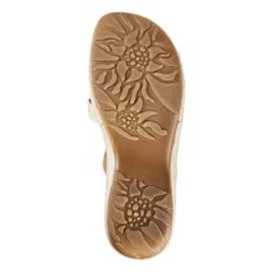 Vermont Country Store Women's Flex Step Floral Slingback Sandals Gold -Cheap Nasty Store unnamed file 137