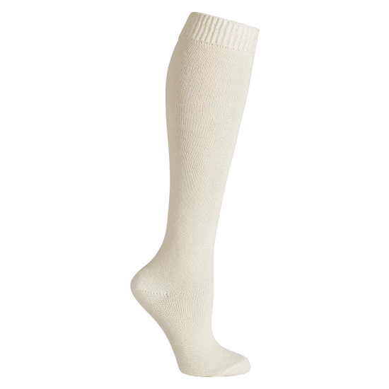 Vermont Country Store Women's Merino Wool Blend Smooth-Knit Knee Socks Navy 6 Vermont Country Store Women's Merino Wool Blend Smooth-Knit Knee Socks Navy - Image 5