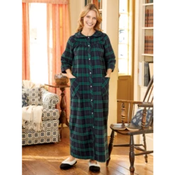 Eileen West Fairy Tale Flannel Nightgown Pink