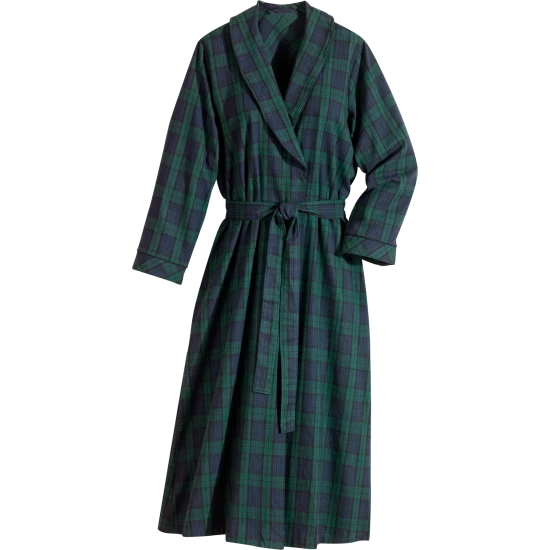 Vermont Country Store Women's Portuguese Cotton Flannel Nightshirt Pastel Plaid 12 Vermont Country Store Women's Portuguese Cotton Flannel Nightshirt Pastel Plaid - Image 10