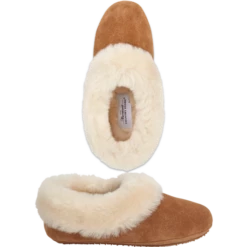 Vermont Country Store Women's Sheepskin Ballet Slippers Chestnut -Cheap Nasty Store unnamed file 19