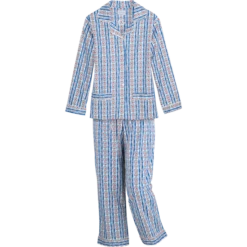 Lanz Of Salzburg Lanz Vintage Floral Flannel Nightgown Pink Floral