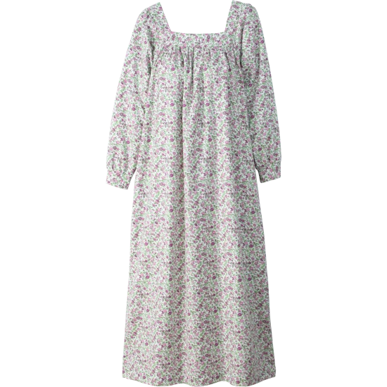 Ella Simone Countryside Toile Portuguese Flannel Pajamas Blue Floral 4 Ella Simone Countryside Toile Portuguese Flannel Pajamas Blue Floral - Image 2