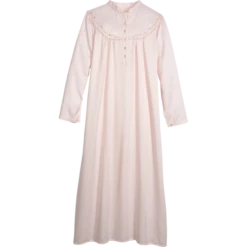 Vermont Country Store Brushed-Back-Satin Embroidered Nightgown Light Blue 7 Vermont Country Store Brushed-Back-Satin Embroidered Nightgown Light Blue -Cheap Nasty Store unnamed file 229