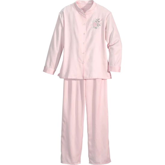 Ella Simone Women's Moroccan Rose Cotton Capri Pajamas 3 Ella Simone Women's Moroccan Rose Cotton Capri Pajamas