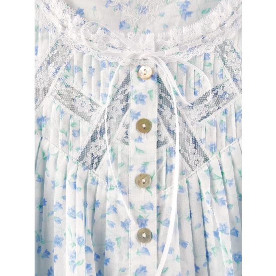 Ella Simone Women's Moroccan Rose Cotton Capri Pajamas 8 Ella Simone Women's Moroccan Rose Cotton Capri Pajamas - Image 6