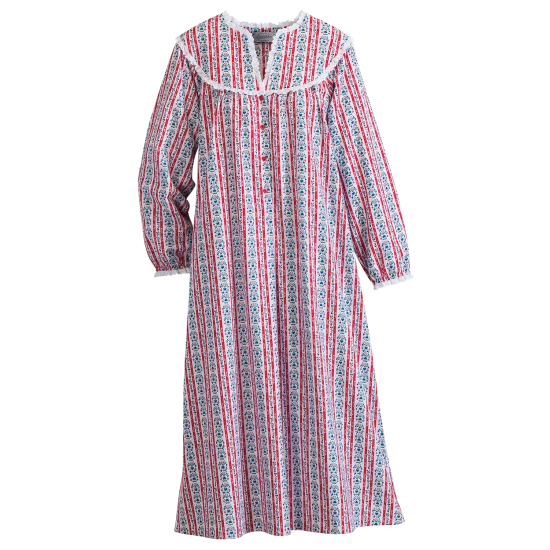 Ella Simone Women's Moroccan Rose Cotton Capri Pajamas 10 Ella Simone Women's Moroccan Rose Cotton Capri Pajamas - Image 8