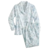 Ella Simone Countryside Toile Portuguese Flannel Pajamas Blue Floral