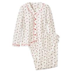 Vermont Country Store Women's Holly Berry Cotton-Knit Pajamas Holly Print 7 Vermont Country Store Women's Holly Berry Cotton-Knit Pajamas Holly Print -Cheap Nasty Store unnamed file 257