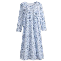 Lanz Vintage Heart Cotton Knit Nightgown Purple -Cheap Nasty Store unnamed file 273