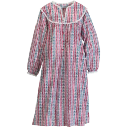 Ella Simone Misty Dreams Cotton/Modal Nightgown Blue Floral