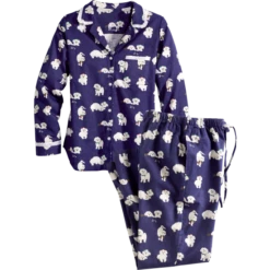 Eileen West Lavender Print Cotton/Modal Bed Jacket -Cheap Nasty Store unnamed file 305