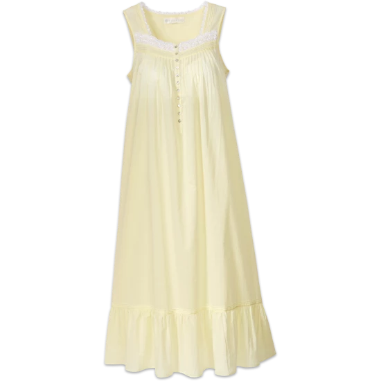 Eileen West Buttercup Nightgown Yellow 4 Eileen West Buttercup Nightgown Yellow - Image 2