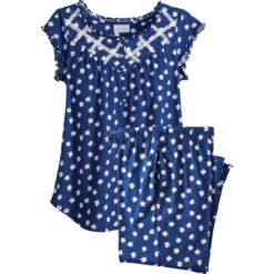 Lanz Of Salzburg Lanz Daisy Delight Cotton Knit Pajamas Navy 6 Lanz Of Salzburg Lanz Daisy Delight Cotton Knit Pajamas Navy -Cheap Nasty Store unnamed file 319