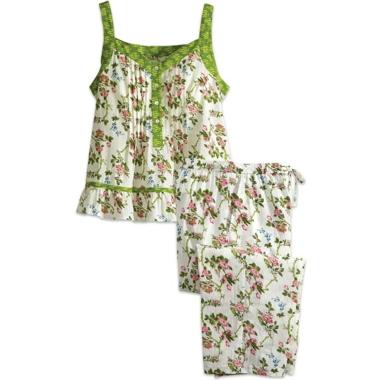 Vermont Country Store Women's Zip-Front Seersucker Robe Aqua Stripe 5 Vermont Country Store Women's Zip-Front Seersucker Robe Aqua Stripe - Image 3