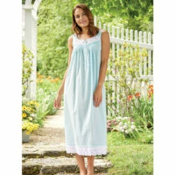 Eileen West Turquoise Sea Glass Nightgown 7 Eileen West Turquoise Sea Glass Nightgown -Cheap Nasty Store unnamed file 385