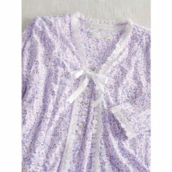 Eileen West Lavender Print Cotton/Modal Nightgown -Cheap Nasty Store unnamed file 394