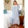 Eileen West Periwinkle Dreams Cotton Lawn Robe Aqua -Cheap Nasty Store unnamed file 399