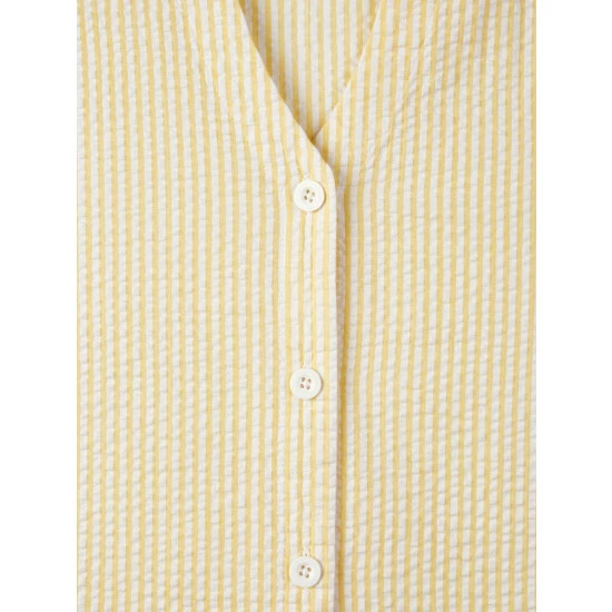 Vermont Country Store Women's Seersucker Robe Teal 4 Vermont Country Store Women's Seersucker Robe Teal - Image 2