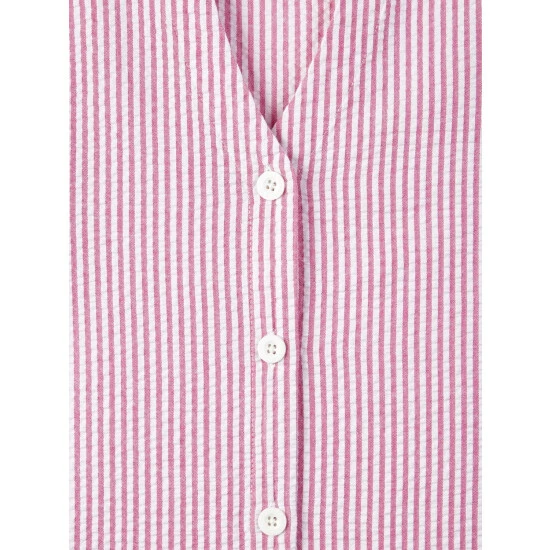 Vermont Country Store Women's Seersucker Robe Teal 8 Vermont Country Store Women's Seersucker Robe Teal - Image 6