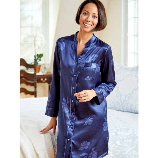 Ella Simone Pretty Eyelet Cotton Nightgown White 4 Ella Simone Pretty Eyelet Cotton Nightgown White - Image 2