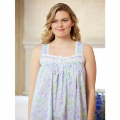 Eileen West Garden Bouquet Cotton Lawn Nightgown Pink Floral 8 Eileen West Garden Bouquet Cotton Lawn Nightgown Pink Floral -Cheap Nasty Store unnamed file 503