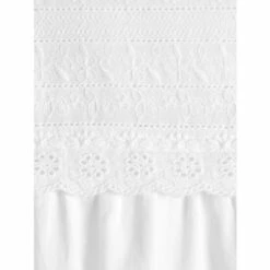 Ella Simone Pretty Eyelet Cotton Nightgown White 9 Ella Simone Pretty Eyelet Cotton Nightgown White -Cheap Nasty Store unnamed file 524