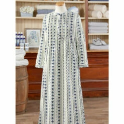 Vermont Country Store Nordic Snowflake Flannel Nightgown Red 10 Vermont Country Store Nordic Snowflake Flannel Nightgown Red -Cheap Nasty Store unnamed file 541