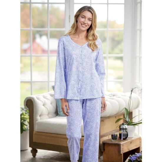 Vermont Country Store Women's Chlorine-Resistant Shirred Wrap-Style Swimsuit Royal Blue 12 Vermont Country Store Women's Chlorine-Resistant Shirred Wrap-Style Swimsuit Royal Blue - Image 11