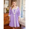 Ella Simone Point De Venise Lace Short Robe Lavender 1 Ella Simone Point De Venise Lace Short Robe Lavender -Cheap Nasty Store unnamed file 584