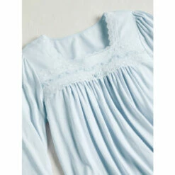 Ella Simone Regency Lace Nightgown Blue 10 Ella Simone Regency Lace Nightgown Blue -Cheap Nasty Store unnamed file 597