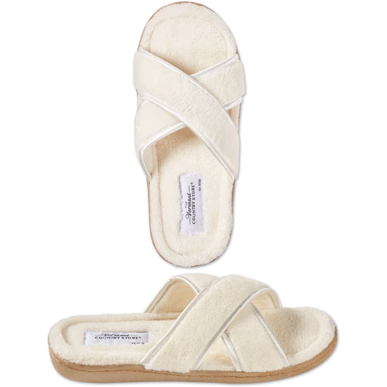 Vermont Country Store Women's Beautiful Blossoms Adjustable Leather Sandals Blue 3 Vermont Country Store Women's Beautiful Blossoms Adjustable Leather Sandals Blue