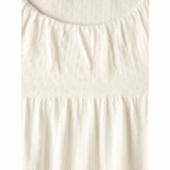 Ella Simone Pointelle Cotton Sleeveless Chemise White -Cheap Nasty Store unnamed file 617