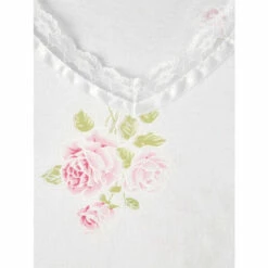 Ella Simone Rose Bouquet Cotton Knit Capri Pajamas White 7 Ella Simone Rose Bouquet Cotton Knit Capri Pajamas White -Cheap Nasty Store unnamed file 629