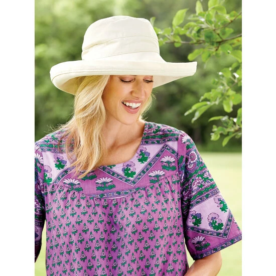 Vermont Country Store Full-Coverage Cotton Support Bra Cafe 4 Vermont Country Store Full-Coverage Cotton Support Bra Cafe - Image 2