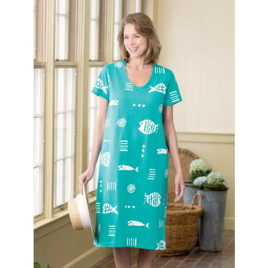 M.MAC Rock Fish Mid-Length Dress Fuchsia Rose 6 M.MAC Rock Fish Mid-Length Dress Fuchsia Rose - Image 4