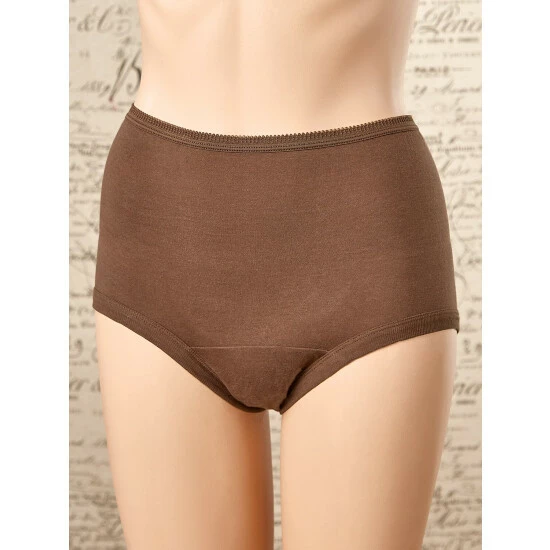 Vermont Country Store Women's Short-Torso Comfort Briefs, 3 Pairs Black 10 Vermont Country Store Women's Short-Torso Comfort Briefs, 3 Pairs Black - Image 8