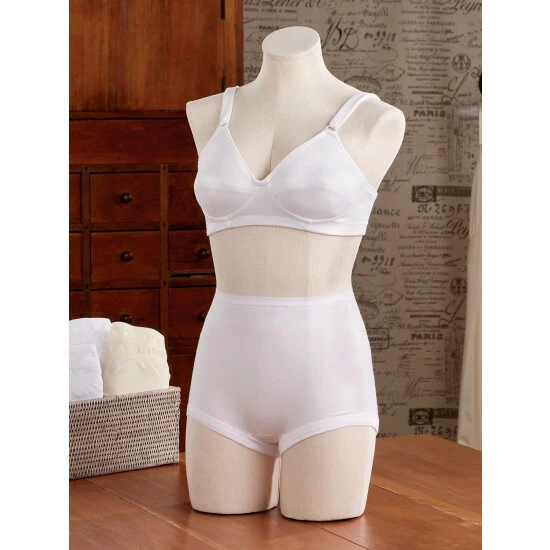 Women's Lollipop Comfort-Leg Cotton Underwear, 3 Pairs White 5 Women's Lollipop Comfort-Leg Cotton Underwear, 3 Pairs White - Image 3