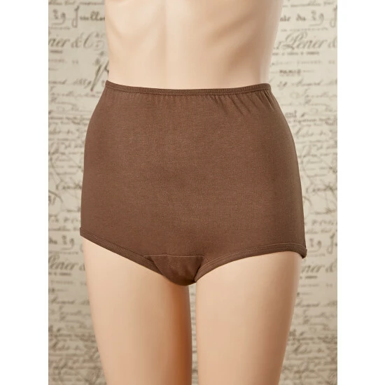 Vermont Country Store Women's Cotton Comfort Briefs, 3 Pairs Black 4 Vermont Country Store Women's Cotton Comfort Briefs, 3 Pairs Black - Image 2