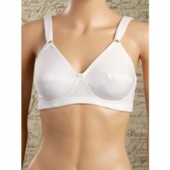 Vermont Country Store Latex-Free Cotton Cup Bra