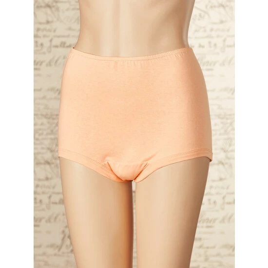 Vermont Country Store Women's Covered-Waist Comfort-Leg Cotton Briefs, 3 Pairs White 7 Vermont Country Store Women's Covered-Waist Comfort-Leg Cotton Briefs, 3 Pairs White - Image 5