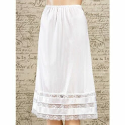 Vermont Country Store Snip-to-Fit Nylon Half Slip White 8 Vermont Country Store Snip-to-Fit Nylon Half Slip White -Cheap Nasty Store unnamed file 756