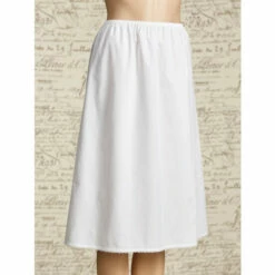 Vermont Country Store Woven Cotton Broadcloth Half Slip