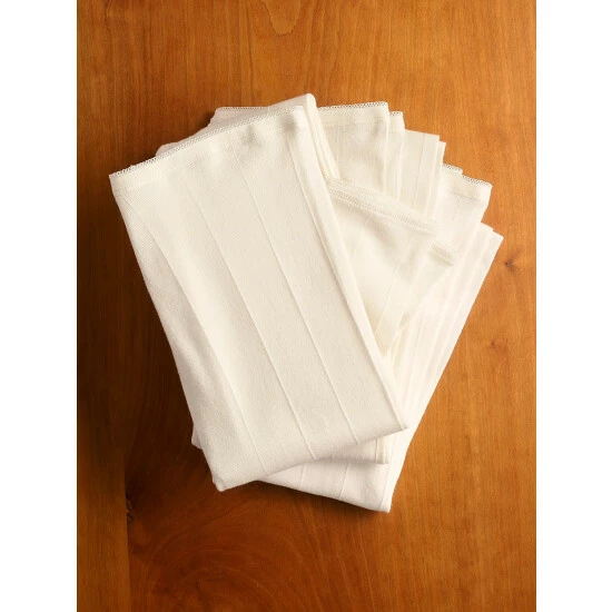 Vermont Country Store Women's Ankle-Length Long Underwear Bottoms, Package Of 3 White 5 Vermont Country Store Women's Ankle-Length Long Underwear Bottoms, Package Of 3 White - Image 3