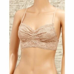 Cheap Nasty Store 9 Vermont Country Store Soft-Lace Cup-Sized Bralette Sand