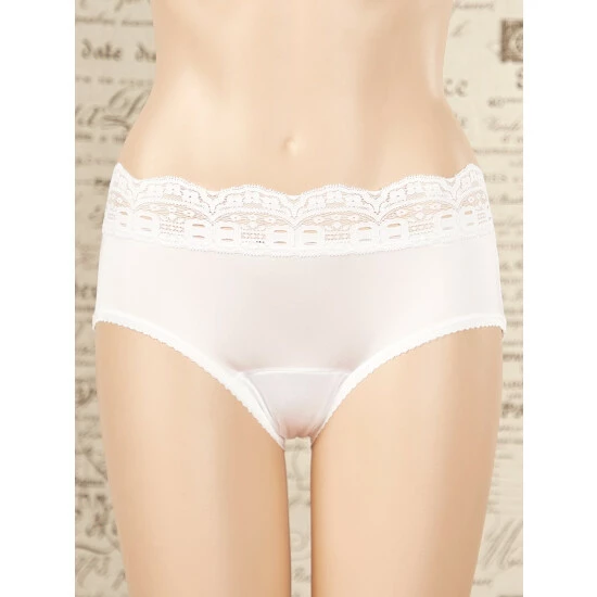 Vermont Country Store Women's Nylon Back-Seam Brief Panty, 2 Pairs Beige 3 Vermont Country Store Women's Nylon Back-Seam Brief Panty, 2 Pairs Beige