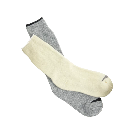 Vermont Country Store Thirty-Below Merino Wool Socks Gray 5 Vermont Country Store Thirty-Below Merino Wool Socks Gray - Image 3